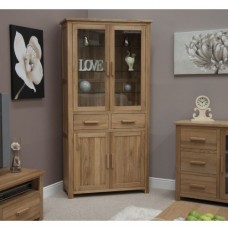 Opus Modern Oak 4 Door Library Unit